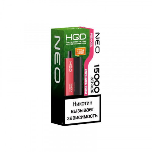 HQD NEO 15000 Strawberry kiwi / Клубника - киви